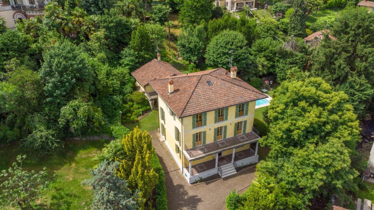 L'Ortensia Della Villa Isabella, Camera Con Vista Lago, Balcone Sul Parco E Bagno Esclusivo All'Esterno Della Camera Στρέσα Εξωτερικό φωτογραφία