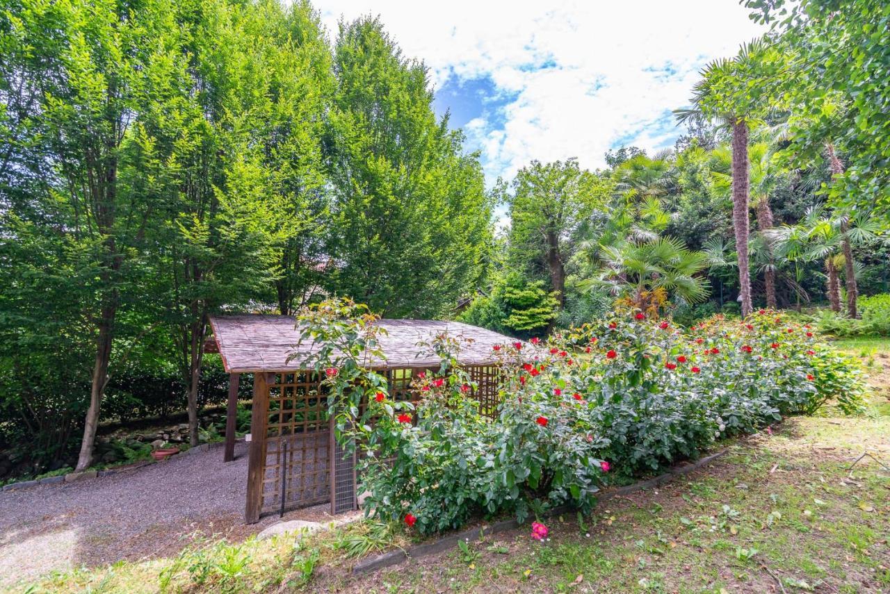 L'Ortensia Della Villa Isabella, Camera Con Vista Lago, Balcone Sul Parco E Bagno Esclusivo All'Esterno Della Camera Στρέσα Εξωτερικό φωτογραφία