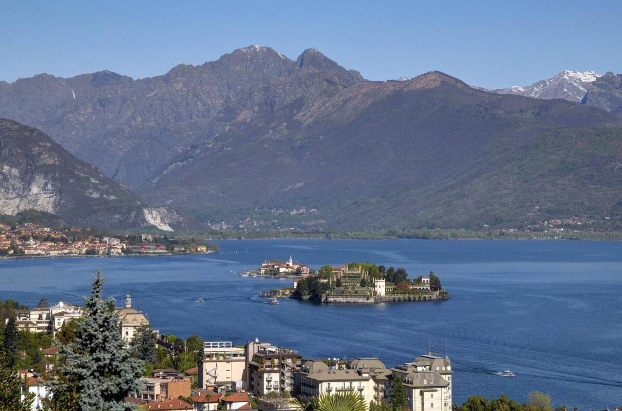 L'Ortensia Della Villa Isabella, Camera Con Vista Lago, Balcone Sul Parco E Bagno Esclusivo All'Esterno Della Camera Στρέσα Εξωτερικό φωτογραφία