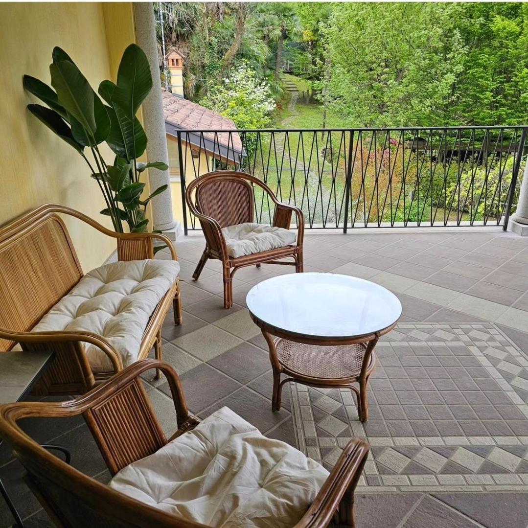 L'Ortensia Della Villa Isabella, Camera Con Vista Lago, Balcone Sul Parco E Bagno Esclusivo All'Esterno Della Camera Στρέσα Εξωτερικό φωτογραφία
